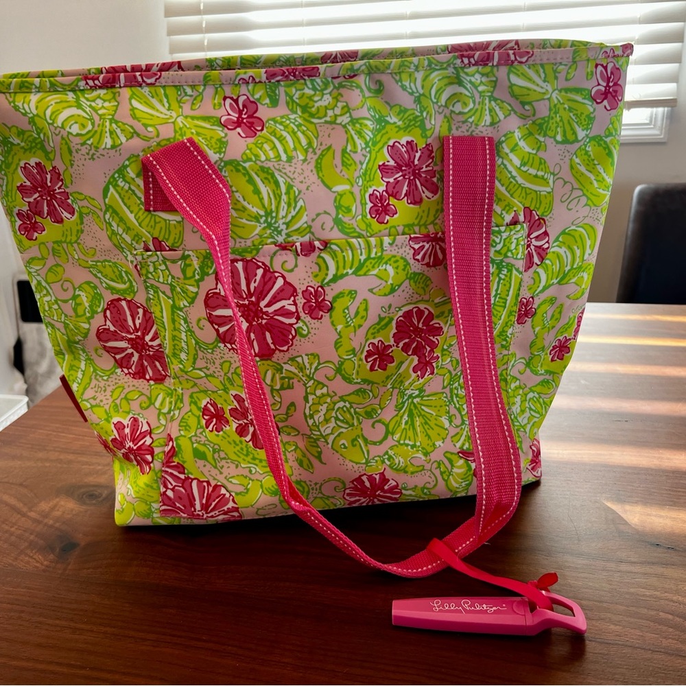 Lilly Pulitzer insulated tote